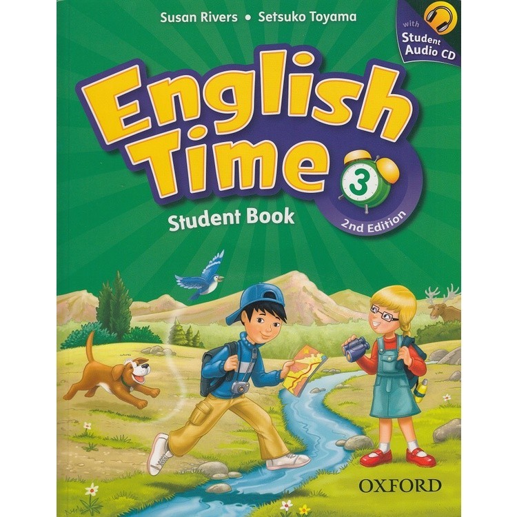 DKTODAY หนังสือเรียน ENGLISH TIME 3:SB WITH CD.(2ED)