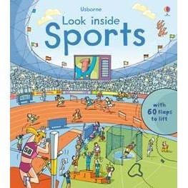 DKTODAY หนังสือ USBORNE LOOK INSIDE SPORTS (AGE 5+)