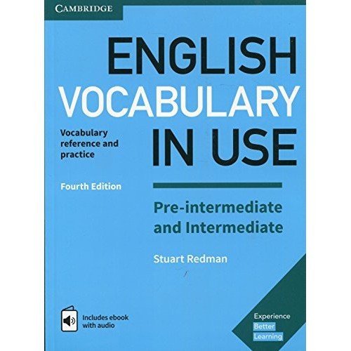DKTODAY หนังสือ ENGLISH VOCAB.IN USE PRE-INTER&INTER+ ANS+EBOOK (4ED)