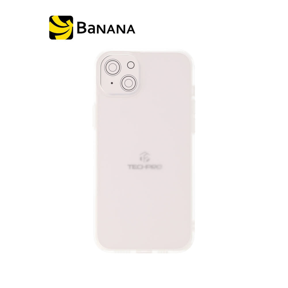 TECHPRO เคส iPhone 15 Matte White Color Bumper by Banana IT