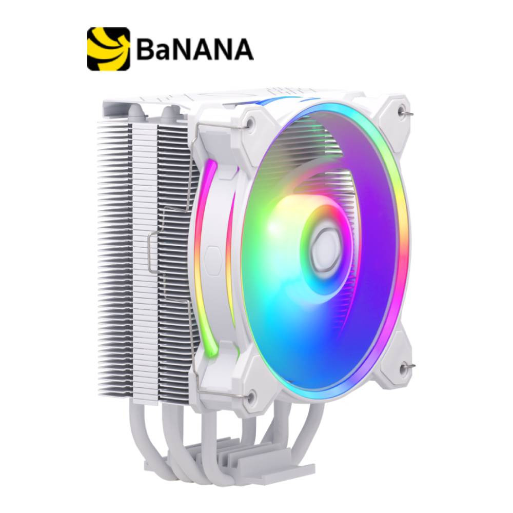 ชุดระบายความร้อนซีพียู Cooler Master CPU Air Cooler Hyper 212 Halo White by Banana IT