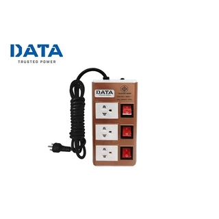 DATA Plug 3 Way 3 Switch 3M. TIS HMDU3656 ปลั๊กไฟ by Banana IT
