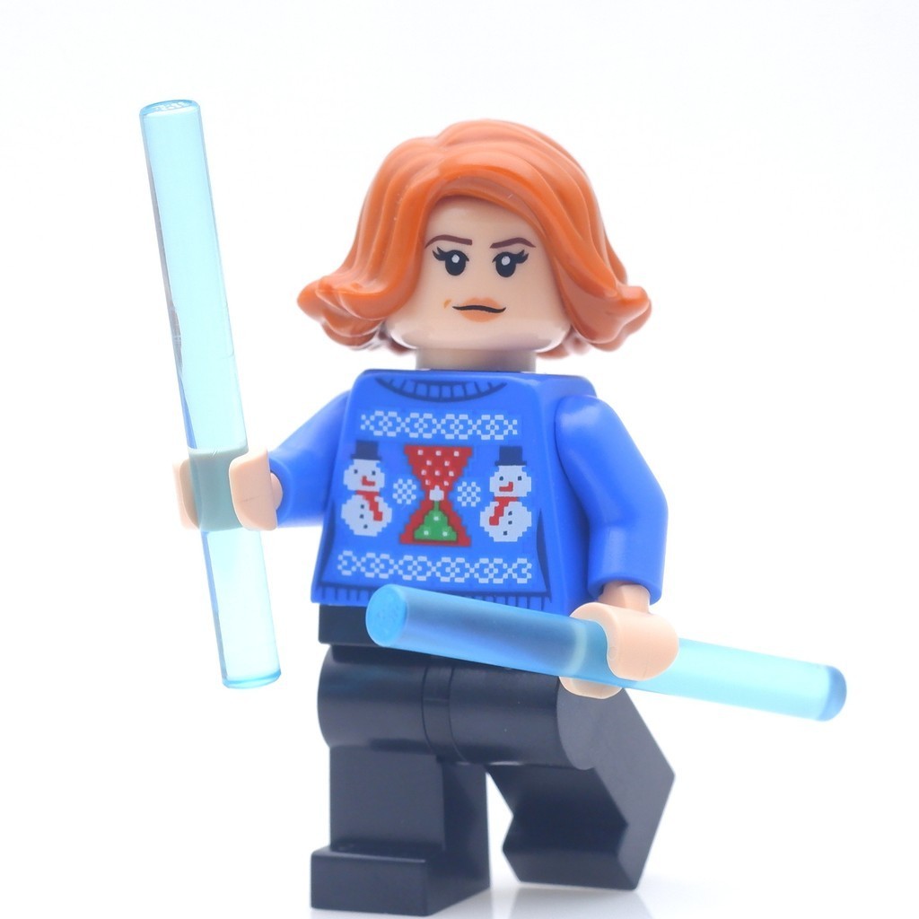 LEGO Marvel Black Widow Christmas Sweater *new