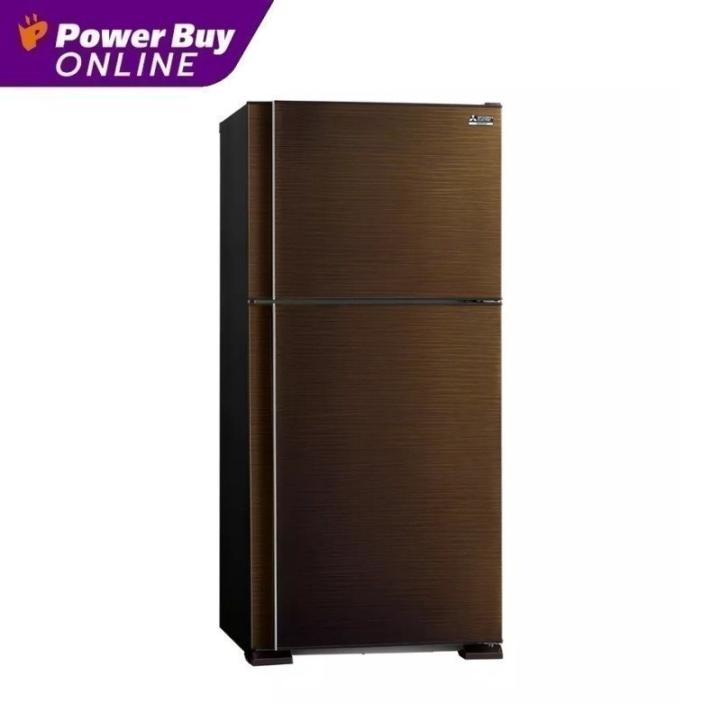 MITSUBISHI ELECTRIC ตู้เย็น 2 ประตู (16.2 คิว, สีบราวน์เวฟไลน์) รุ่น MR-F50ES-BRW