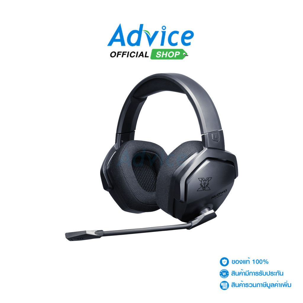 NUBWO WIRELESS HEADSET (7.1) X99PRO BLACK - A0154835