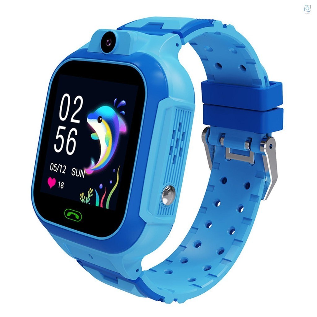 💥LT37 4G Kids Smart Phone Call Watch Video Chat LBS GPS WiFi SOS Monitor Camera IP67 Waterproof Clock Child Voice Chat