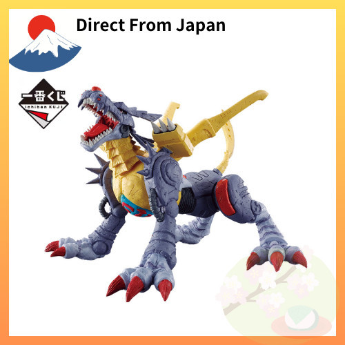 Bandai Ichiban Kuji Digimon Series Digimon Ultimate Evolution B Prize Metal Garurumon Figure 【 Direct From Japan 】