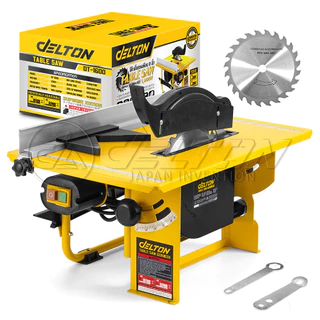 DELTON โต๊ะเลื่อยวงเดือน TABLE SAW 8 นิ้ว 1,600W ปรับองศาได้ รุ่นพิเศษ DT-1600 *SUPREME EDITION*ฟรี! ใบเลื่อยขนาด 8 นิ้ว