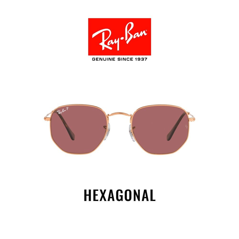 RAY-BAN HEXAGONAL - RB3548N 9202AF -Sunglasses แว่นกันแดด