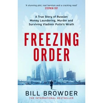 หนังสืออังกฤษใหม่ FREEZING ORDER: VLADIMIR PUTIN, RUSSIAN MONEY LAUNDERING AND MURDER