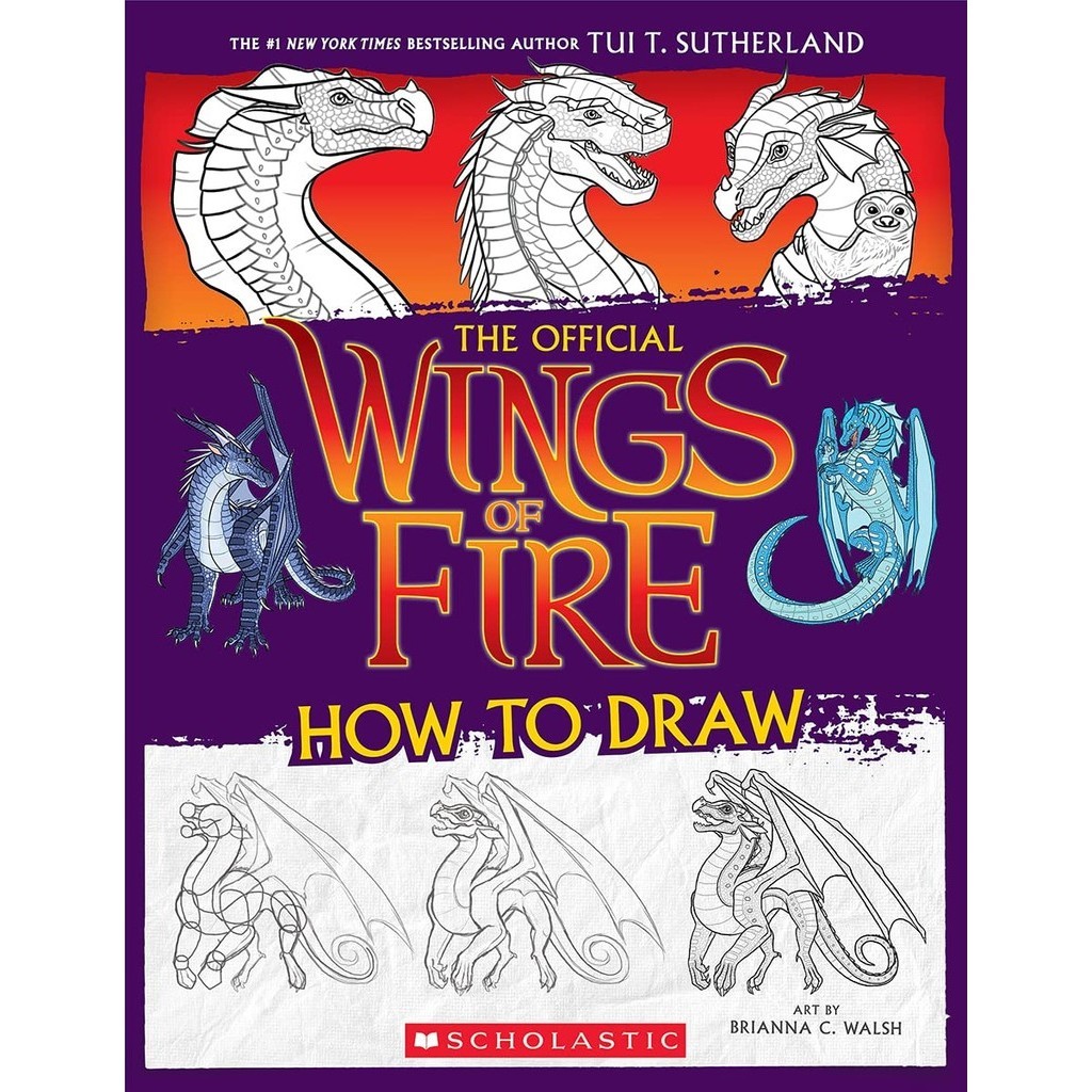 Asia Books หนังสือภาษาอังกฤษ WINGS OF FIRE: HOW TO DRAW