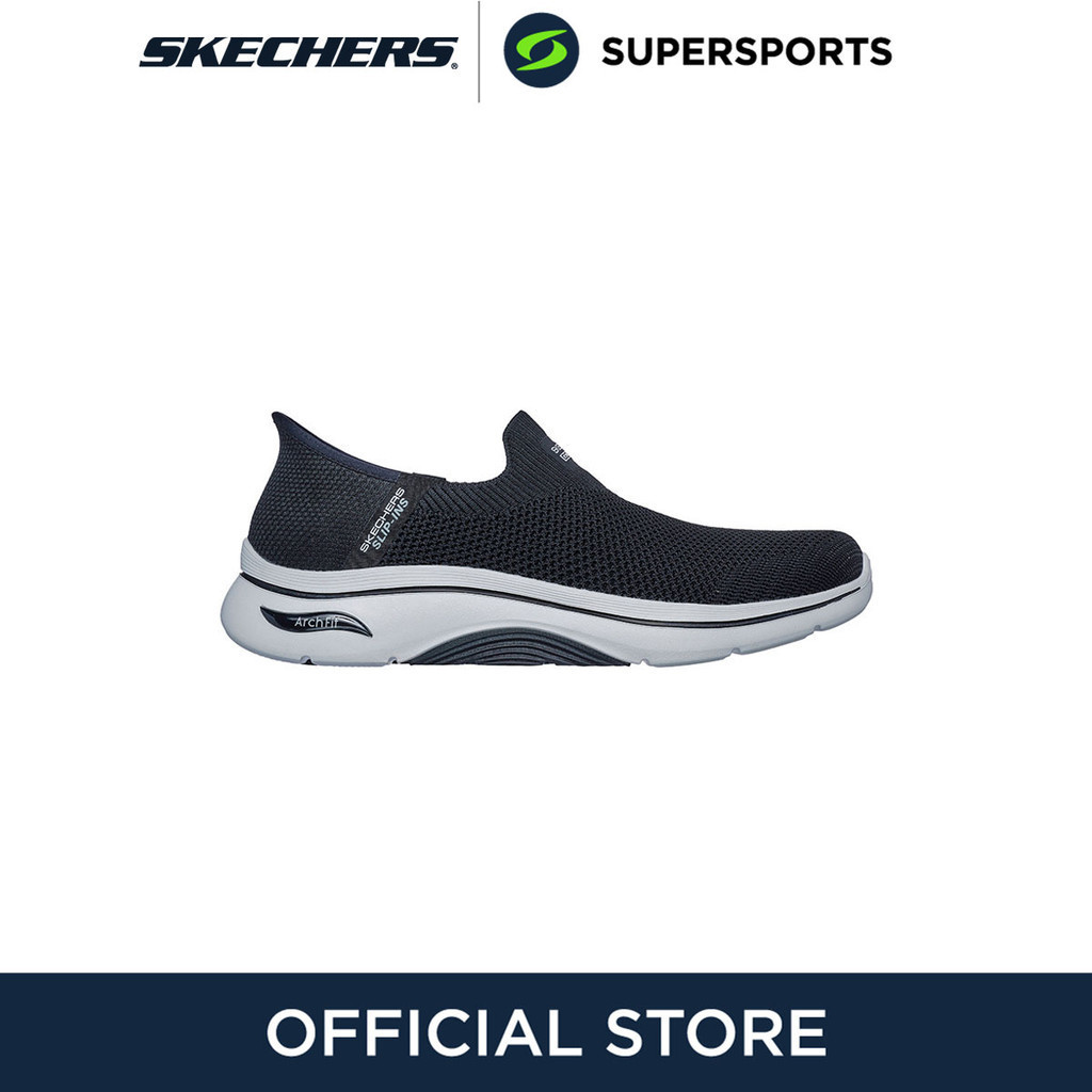 SKECHERS Hands Free Slip-ins®: GO WALK® Arch Fit® 2.0 รองเท้าผู้ชาย 216522-BKGY