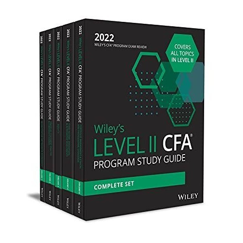 หนังสืออังกฤษ WILEYS LEVEL II CFA PROGRAM STUDY GUIDE 2022: COMPLETE SET