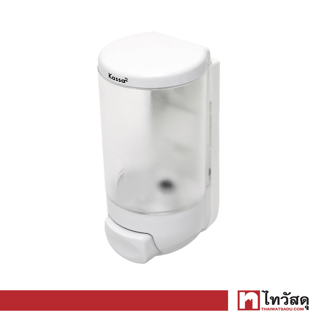 KASSA ที่กดสบู่เหลว 1 ช่อง รุ่น KS-2303 ความจุ 450 มล. สีขาว