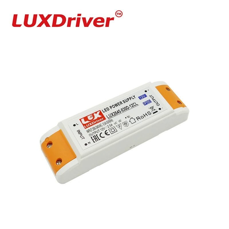 18W/30W/40W แหล่งจ่ายไฟ Hosing พลาสติก DC 12V หม้อแปลงไฟฟ้า LED หม้อแปลงไฟฟ้าแสงสว่าง