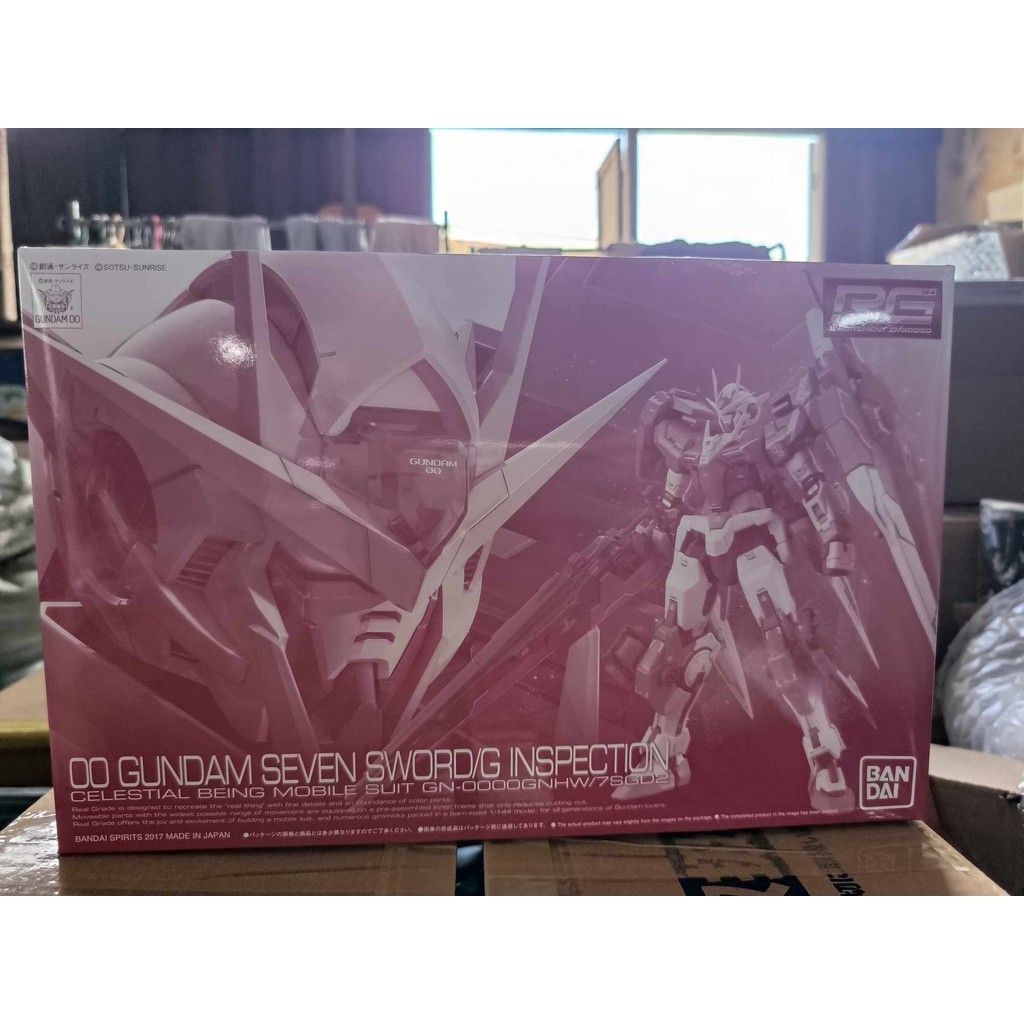 [P-bandai] RG 1/144 OO Gundam Seven Sword G Inspection