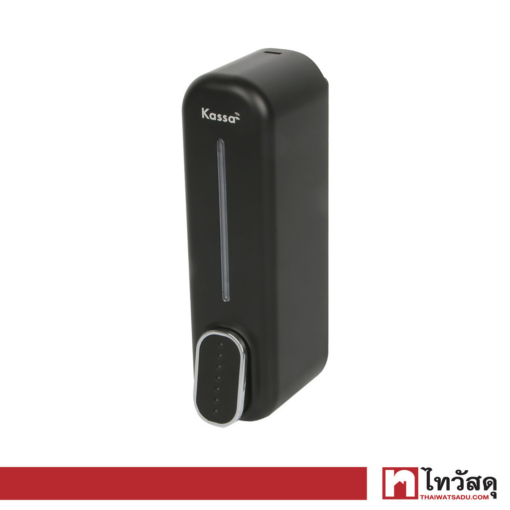 KASSA ที่กดสบู่เหลว 1 ช่อง รุ่น KS-F7020-BK ความจุ 350 มล. สีดำ