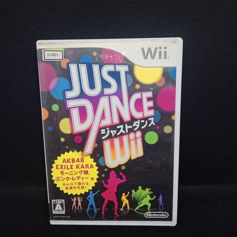 แผ่นเกม Nintendo Wii Just Dance ของแท้มือสอง
