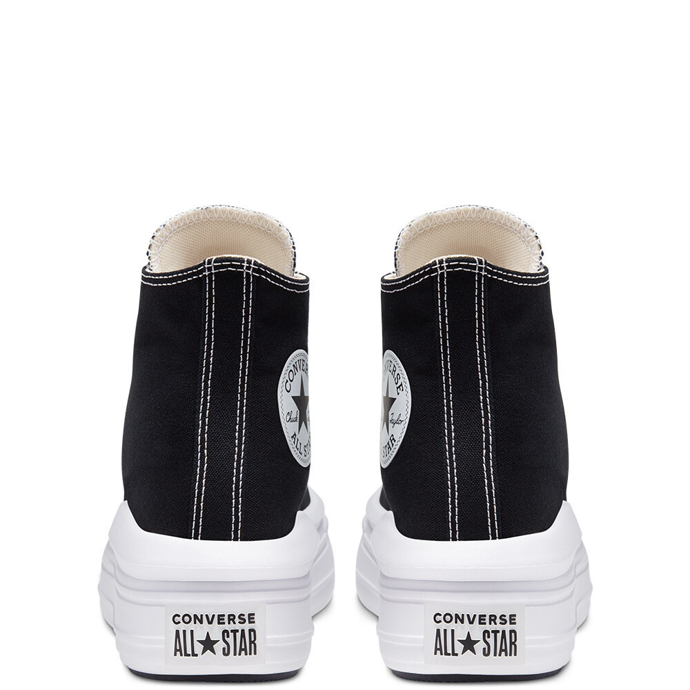 CONVERSE รองเท้าผ้าใบ รุ่น CTAS MOVE HI BLACK - 568497CF_H1BKXX สีดำ ผู้หญิง