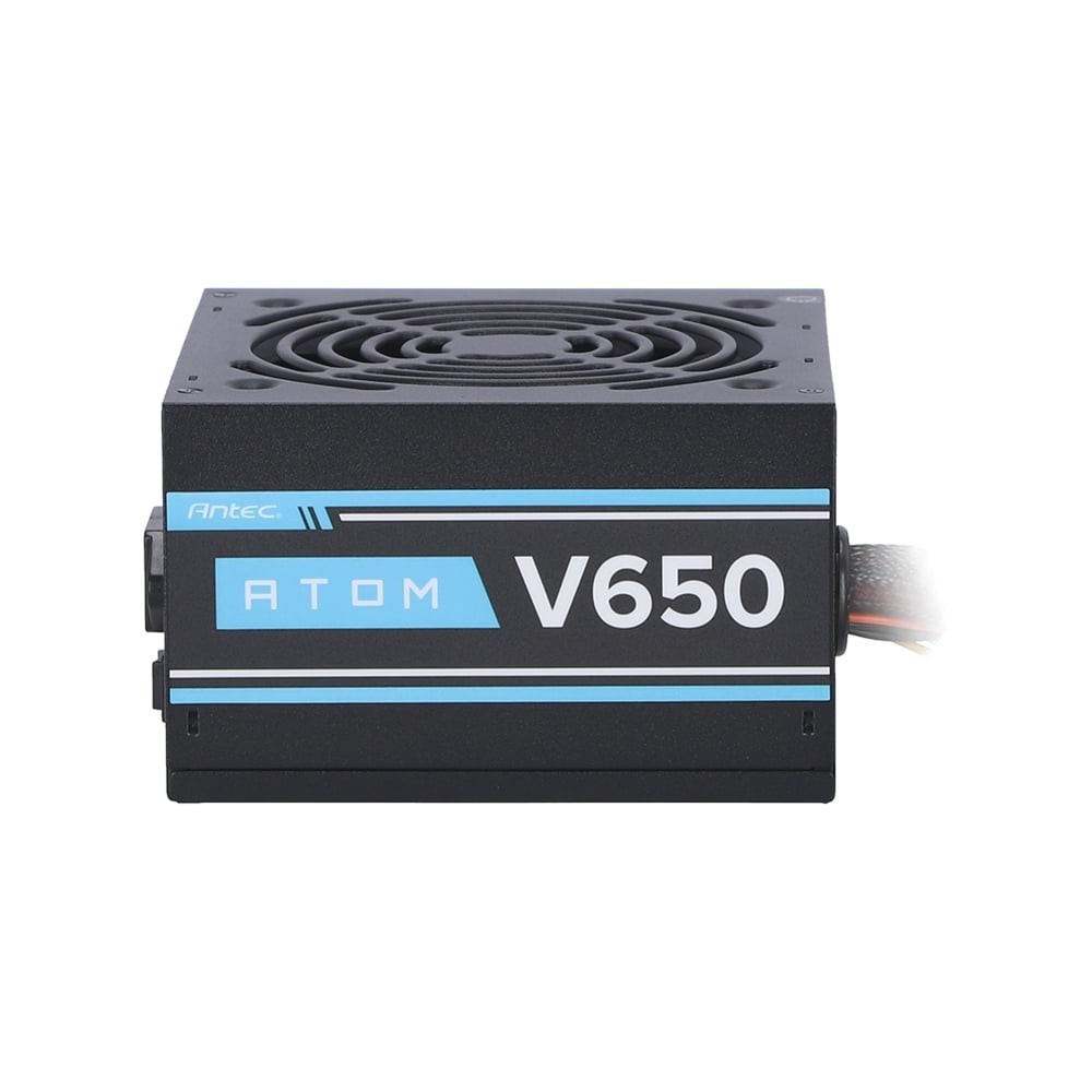 POWER SUPPLY ANTEC ATOM V650 - 650W (BLACK) (ATX)