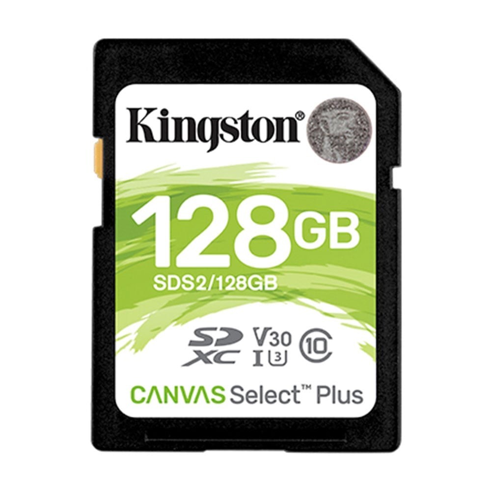 128 GB SD CARD KINGSTON CANVAS SELECT PLUS (SDS2/128GB)
