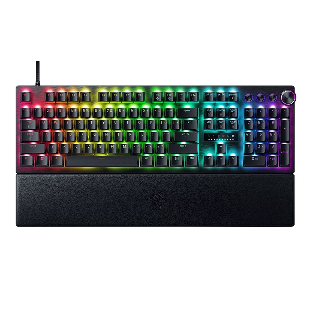 KEYBOARD RAZER HUNTSMAN V3 PRO (BLACK) (RAZER ANALOG OPTICAL SWITCH GEN-2 - CHROMA RGB - EN)