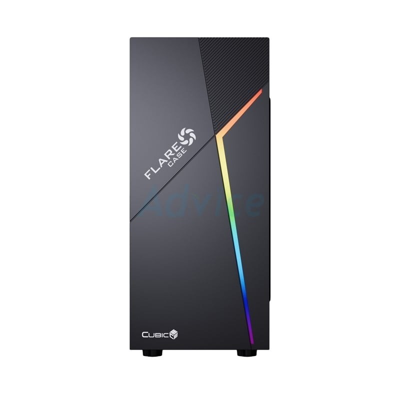 CUBIC ATX (NP) Flare RGB (Black) - A0153760