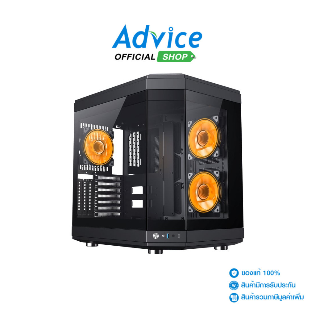 ATX CASE (NP) COLD COOL CASE SENIOR C7 (BLACK) - A0155780