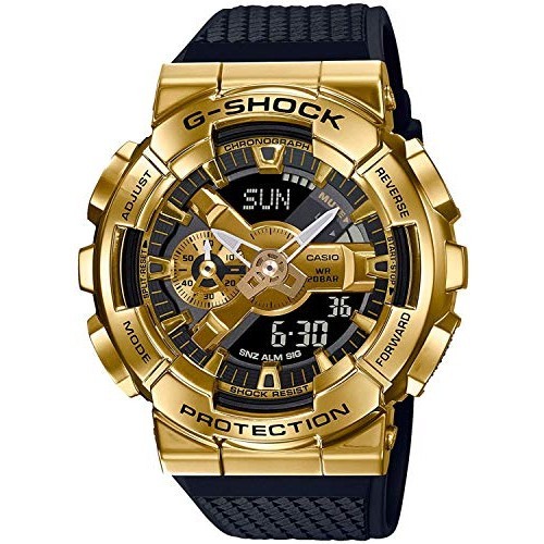 [Direct Japan] CASIO G-SHOCK G-SHOCK G-Shock Watch Men's Analog Digital Ana-Digital Metal Black GM-110G-1A9 [Parallel Import]