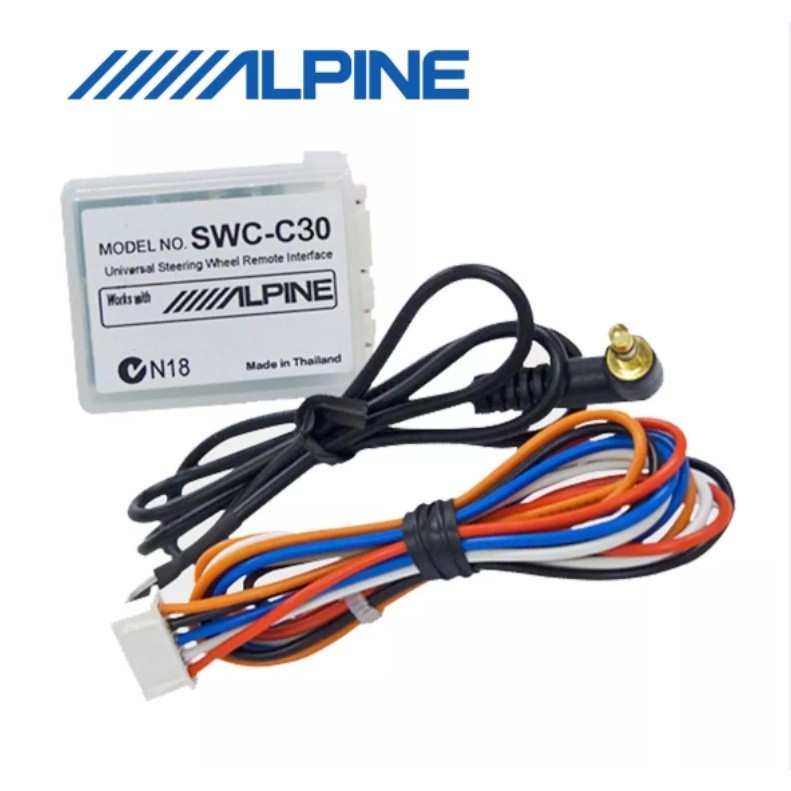 ALPINE SWC-C30 กล่องคอลโทรลพวงมาลัย  สำหรับวิทยุ ALPINE อมรออดิโอ