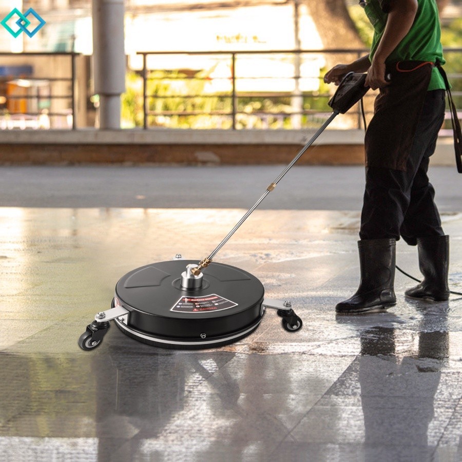 【จัดส่งท้องถิ่น】แปรงขัดพื้น สเตนเลส สามสี แรงดันสูง 15 นิ้ว ยืดหยุ่น และน้ําหนักเบา สําหรับทําความสะอาดพื้น - รูปที่ 7