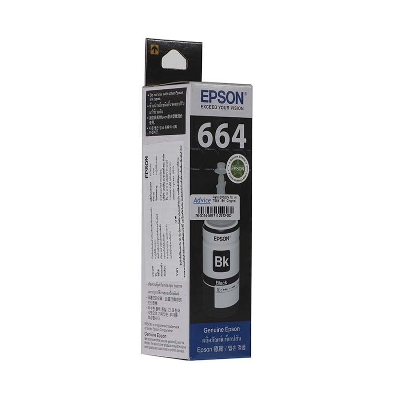 EPSON 664 T6641 BK 70ml. - A0062668