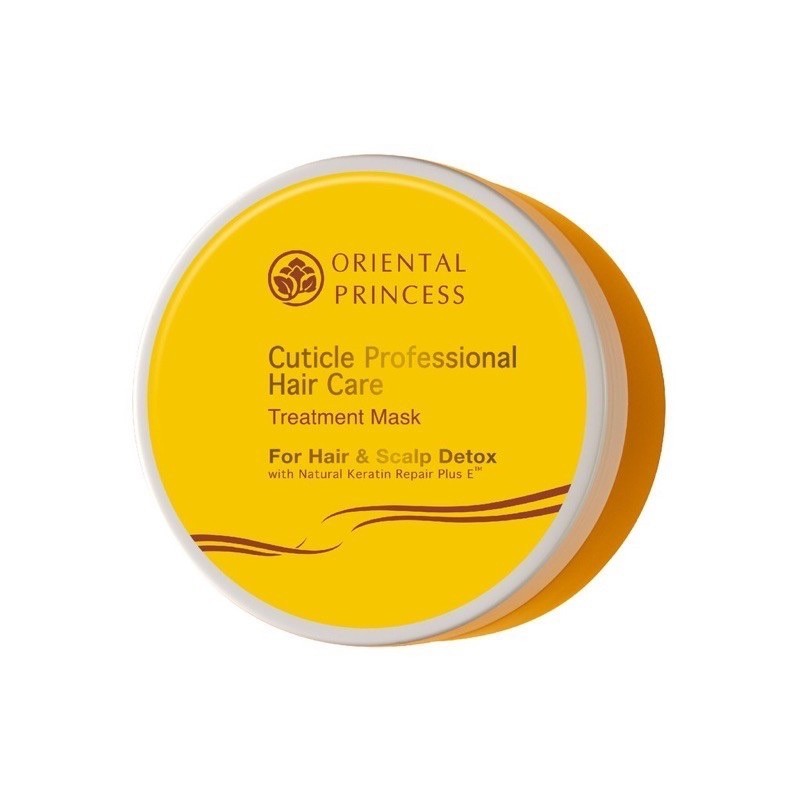 ทรีทเม้นท์มาร์คบำรุงผม โอเรียนทอล Oriental Princess Cuticle Professional Hair Care Treatment Mask for Hair & Scalp Detox