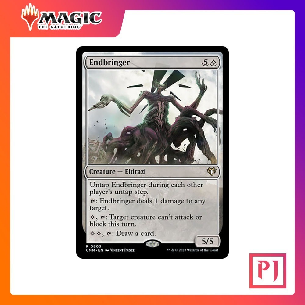 [MTG] Endbringer [CMM] [CLEAR] [RARE] [NORMAL] [ENG] (การ์ดเมจิค / Magic the Gathering)