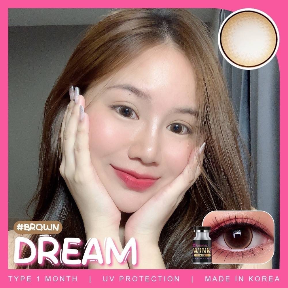 **มีค่าสายตา** Dream-wink-คอนแทคเลนส์รายเดือนเลนส์ตาโต ราคา ถูกที่สุด ดีลบีเคเค แกลเลอรีภาพที่ 7