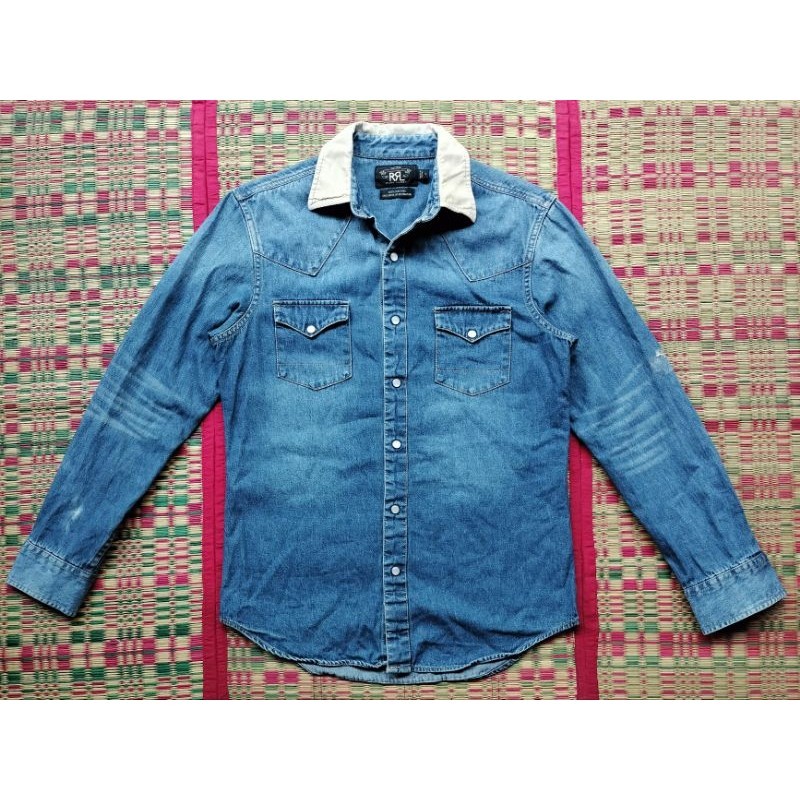 RRL Ralph Lauren jeans shirt
