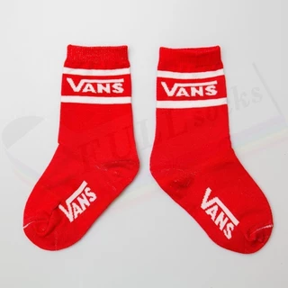 ถุงเท้าเด็ก แวนส์ ตาราง ข้อยาว ​ไซส์ 3-6 ปี Vans Baby Socks