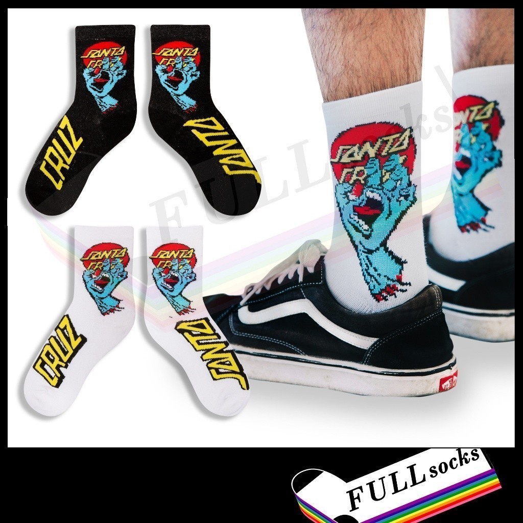 ถุงเท้า ซานตาครู ขนาด Free Size Santa Cruz Socks