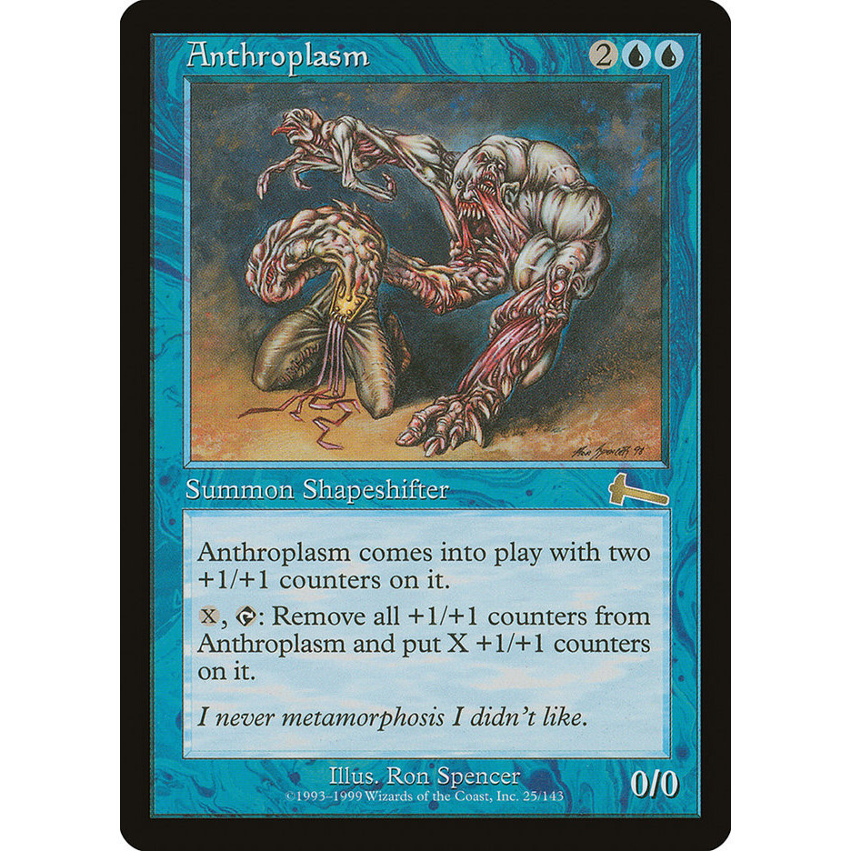 [Urza's Legacy ] - [ULG] - [Anthroplasm] - (R) - [1999]