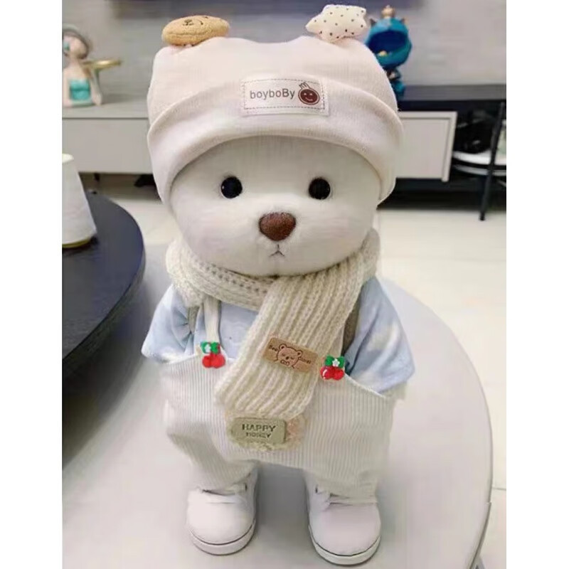 【Sf Direct Access】Shi Taimeng Bear Doll TikTok Same Style BEBEAR Handmade Teddy Bear Cute Bear Doll Doll Plush Toys Girl