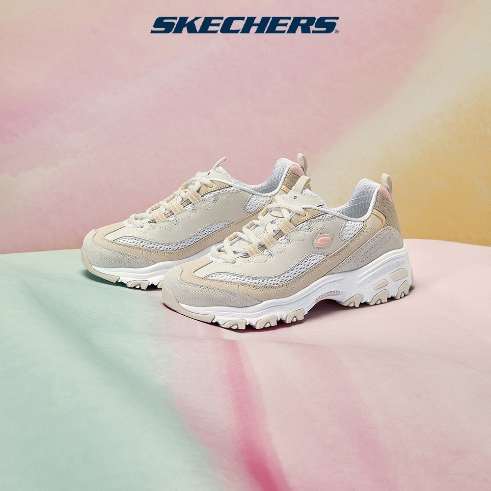 Skechers สเก็ตเชอร์ส รองเท้า ผู้หญิง Sport D'Lites 1.0 Shoes - 896209-OFWT