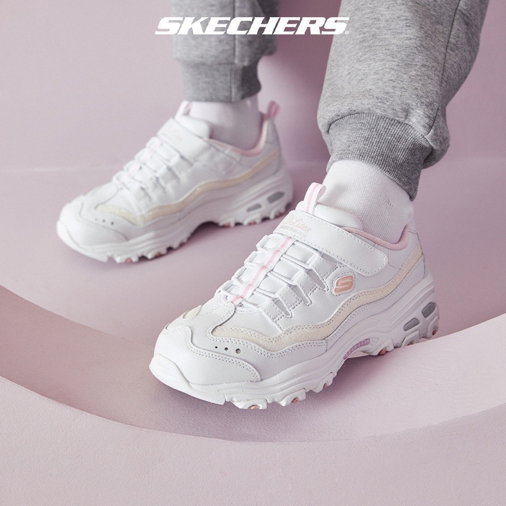 Skechers สเก็ตเชอร์ส รองเท้า เด็กผู้หญิง Sport D'Lites Shoes - 664127L-WPK