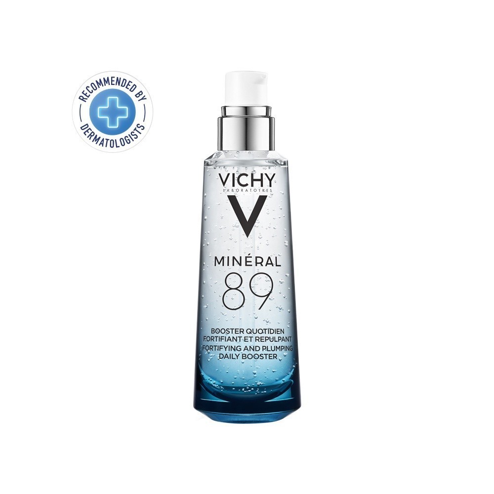 Vichy Mineral 89 - Skin Fortifying Daily Booster 75ML วิชี่ มิเนอรัล 89 75มล.พรีเซรั่มน้ำแร่เข้มข้น