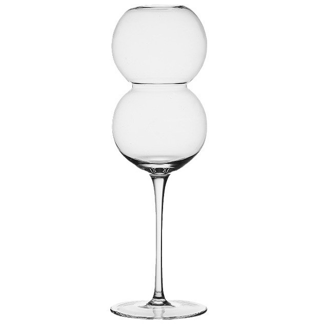 Mesoma Creative Sugar Gourd Crystal Glass Tall Cocktail Glass Cup Juice Cup Bar Only Glass Cup