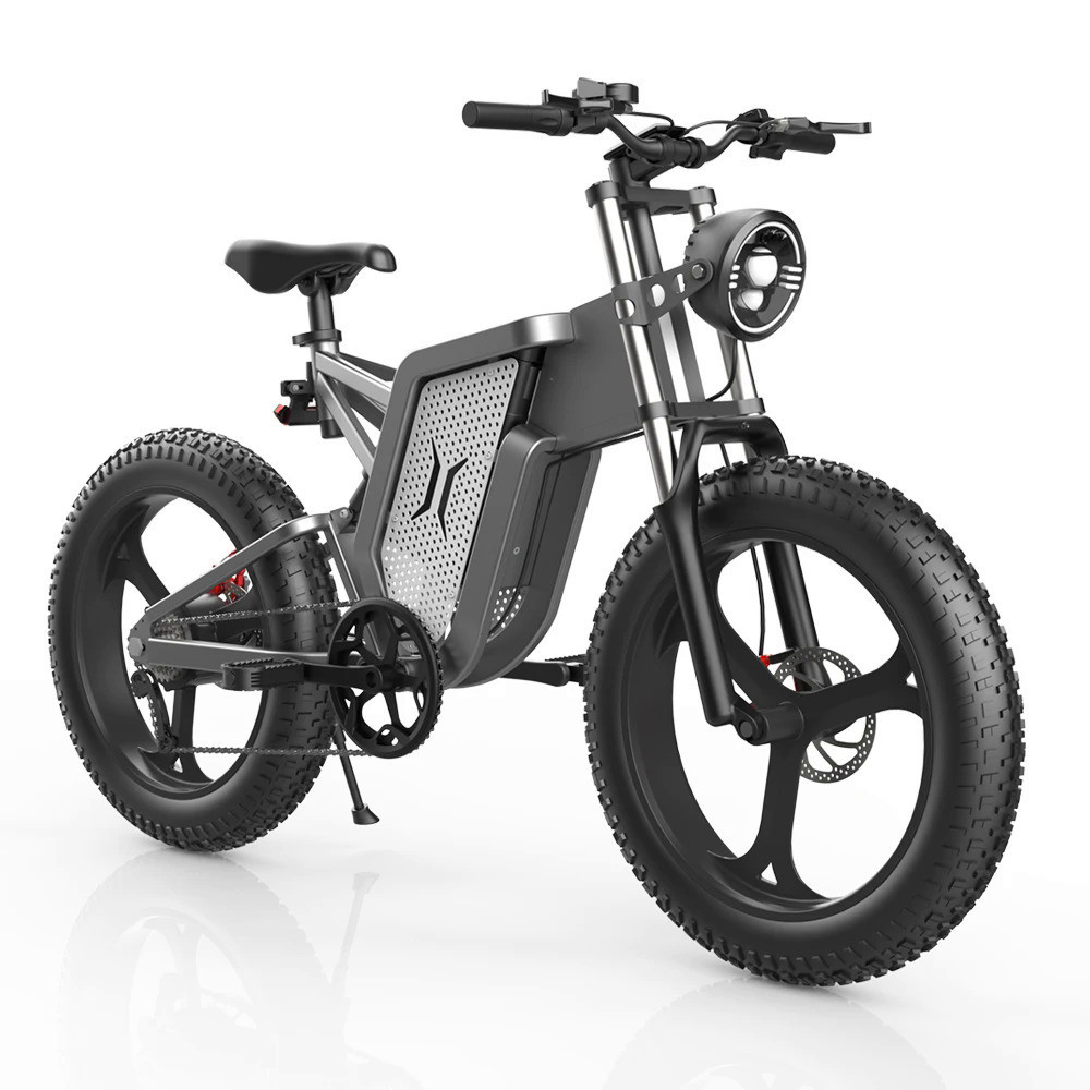 X20จักรยานไฟฟ้า20นิ้วไขมันยางปิดถนน Ebike 2000วัตต์48โวลต์35AH ที่มีประสิทธิภาพภูเขารถจักรยานไฟฟ้าสำ