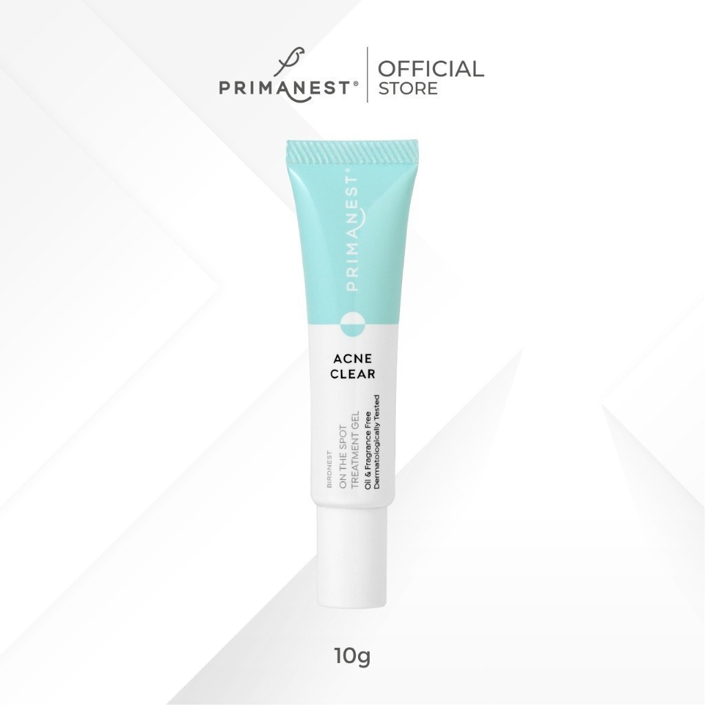 PrimaNest Birdnest Acne Clear On Spot Treatment Gel 10 g พรีมาเนสท์ เจลแต้มสิว
