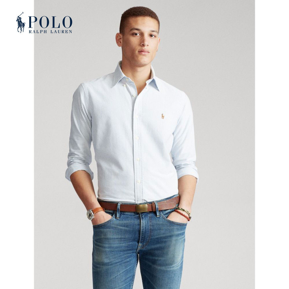 Polo Ralph Lauren SHIRT เสื้อเชิ้ต รุ่น MNPOWOV16820447 สี 400 BLUE