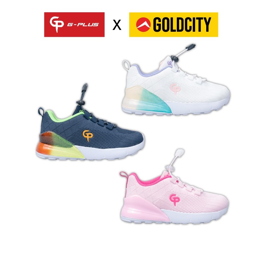 รองเท้าผ้าใบ สนีกเกอร์ รองเท้าเด็ก พื้นนุ่ม SIZE31-36 แท้100% G-PLUS รุ่น PJ013 แนะนำเพิ่มขนาด