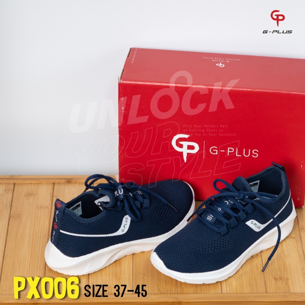 รองเท้าผ้าใบ สนีกเกอร์ พื้นนุ่ม  SIZE37-45 ส่งตรงจากโรงงานแท้100% G-PLUS รุ่น PX006  แนะนำเพิ่มขนาด