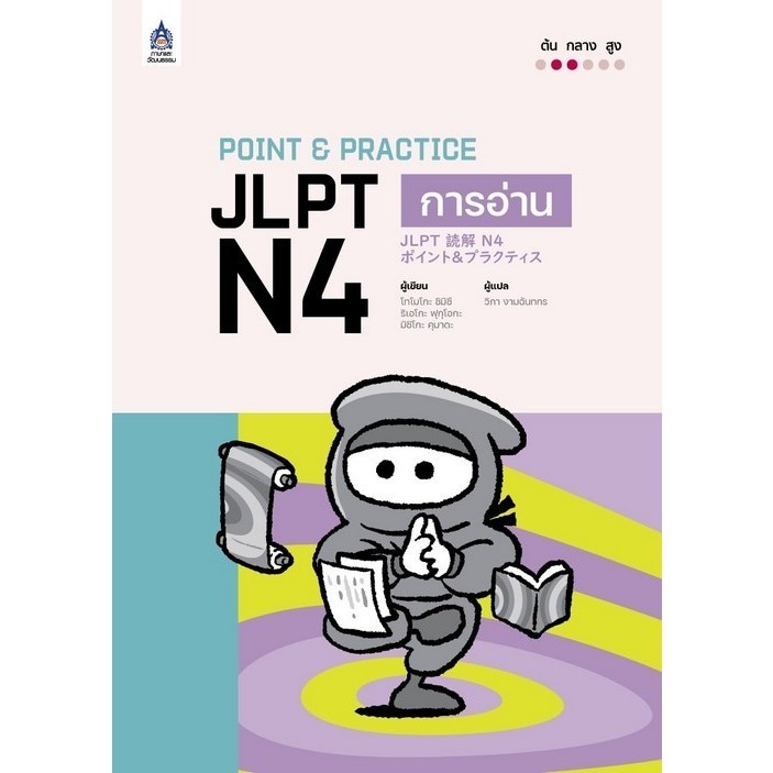 Chulabook|c111|หนังสือ|POINT & PRACTICE JLPT N4 การอ่าน